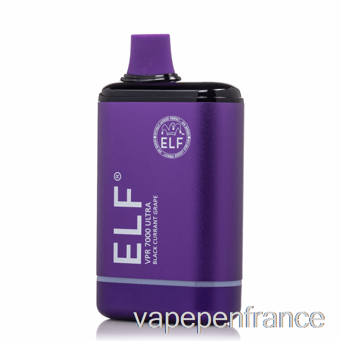 Stylo Vape à Raisin De Cassis Ultra Jetable Elf Vpr 7000